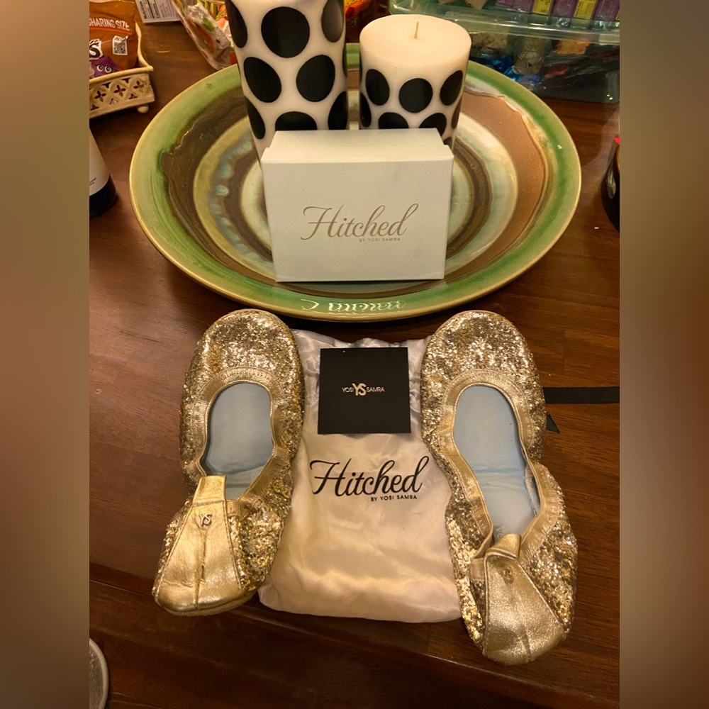 HITCHED BY YOSI SAMRA BALLET FLATS